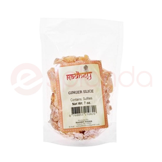 RADHEY GINGER SLICE: 7OZ