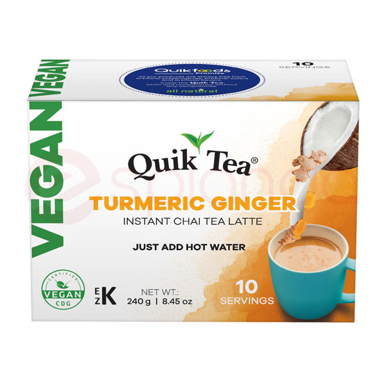 QUIK VEGANTURMERIC GINGER:240G