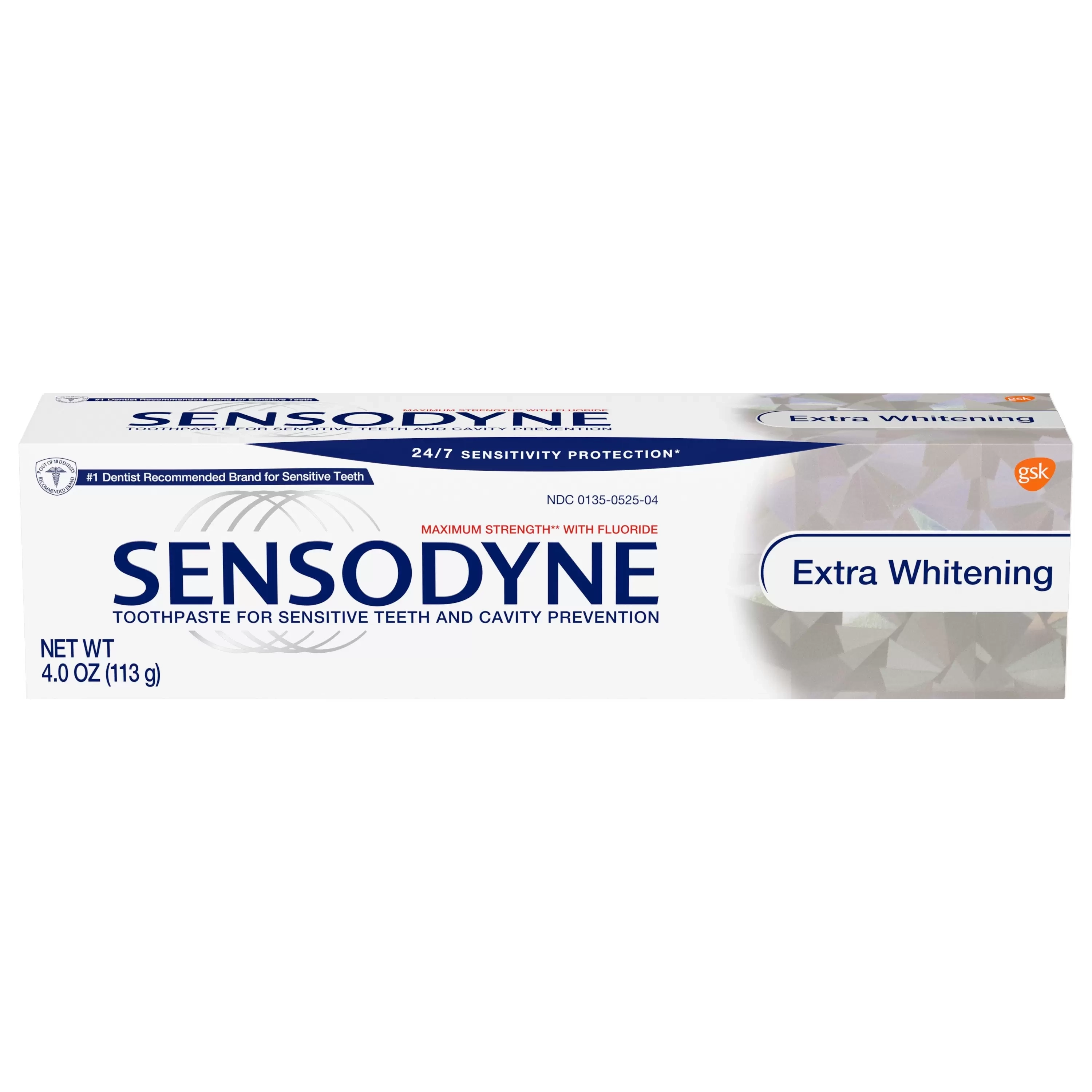 Sensodyne Fluoride Toothpaste Extra Whitening