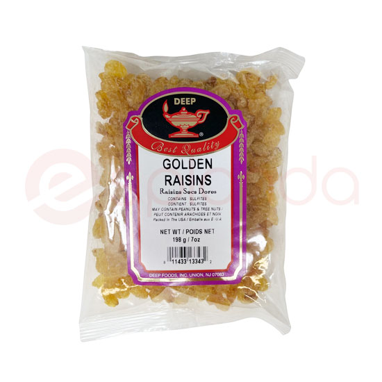 DEEP GOLDEN RAISINS: 7OZ