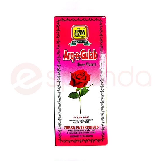 THREE RIVERS ROSE WATER: 200ML