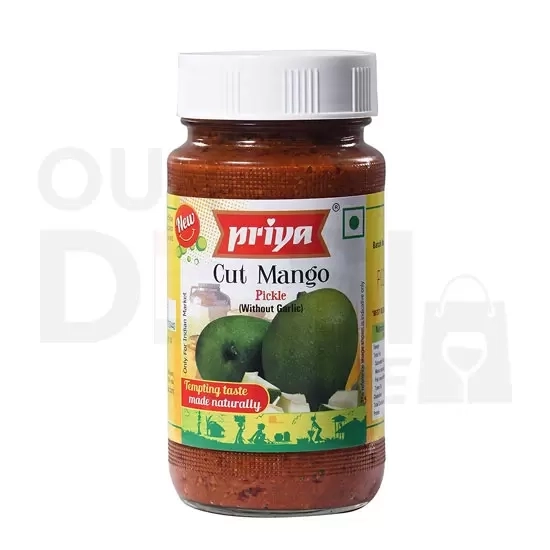 Priya Cut Mango Pickle: 1kg