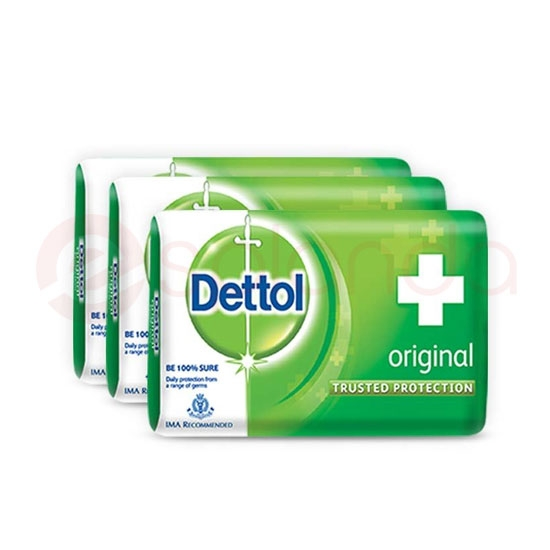 DETTOL ORIGINAL SOAP ; 3PK