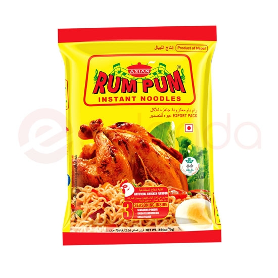 RUM PUM CHICKEN NOODLES: 24PK