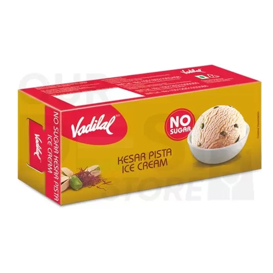 Vadilal Kesar Pista No Sugar :