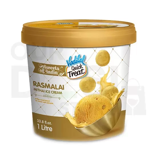 Vadilal Ice Cream Rasmalai: 1l