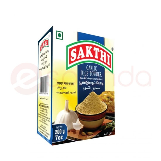 SAKTHI GARLIC RICE POWDER: 7OZ