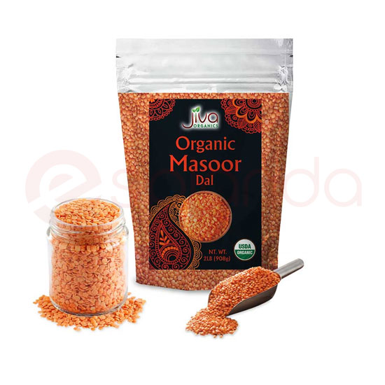 JIVA MASOOR DAL: 4LB