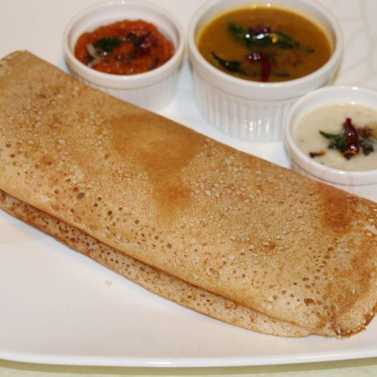 Ghee or Butter Plain Dosa