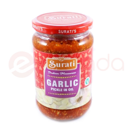SURATI GARLIC PICKLE : 24.6 OZ