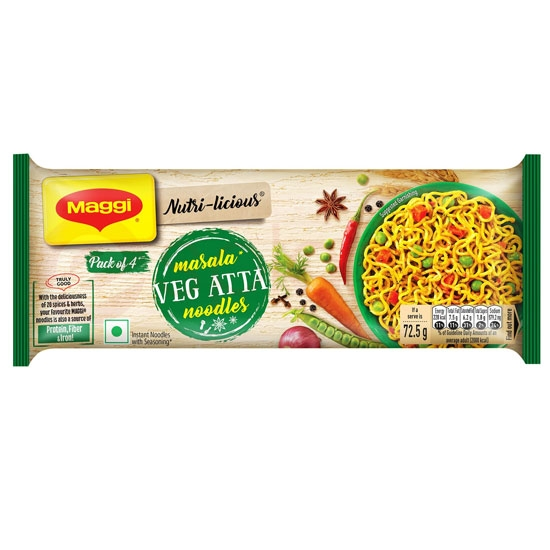 MAGGI VEG ATTA NOODLES: 290G