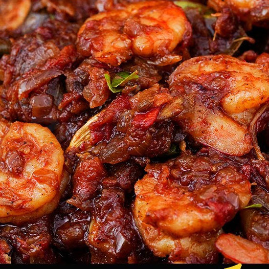 Madrashi Shrimp or Fish