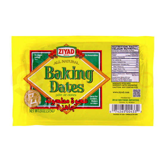ZIYAD BAKING DATES:13OZ