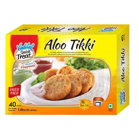 Vadilal Aloo Tikki : 1.6kg