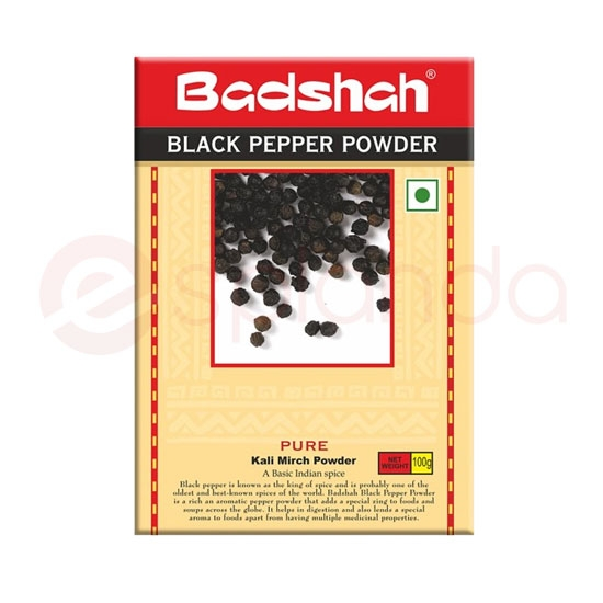 BADSHAH BLACK PEPPER PWDR:100G
