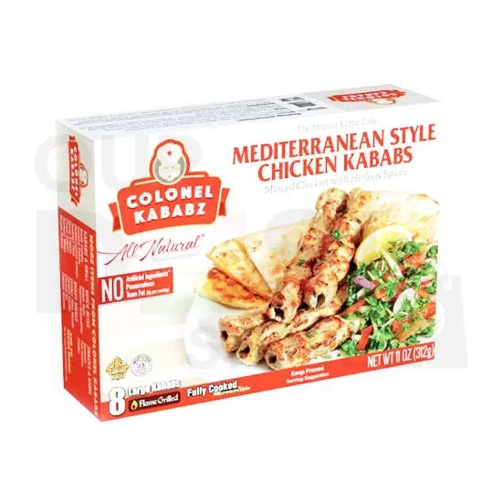 Ck Mediter. Chicken Kabab: 11z
