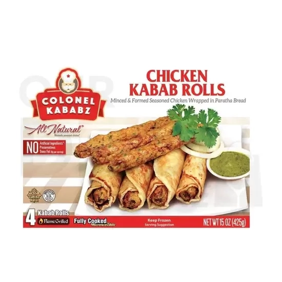Ck Chick Kabab Roll: 16.7 Z
