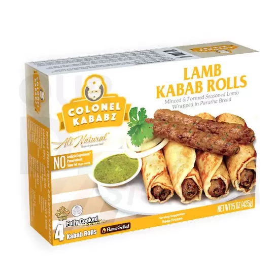 Ck Lamb Kabab Roll: 16.07 Z