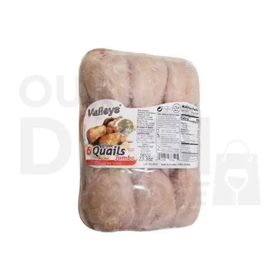 Valleys 6 Quails Jumbo : 660g