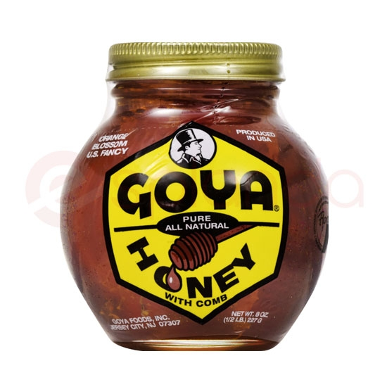 GOYA HONEY WITH COMB: 8OZ