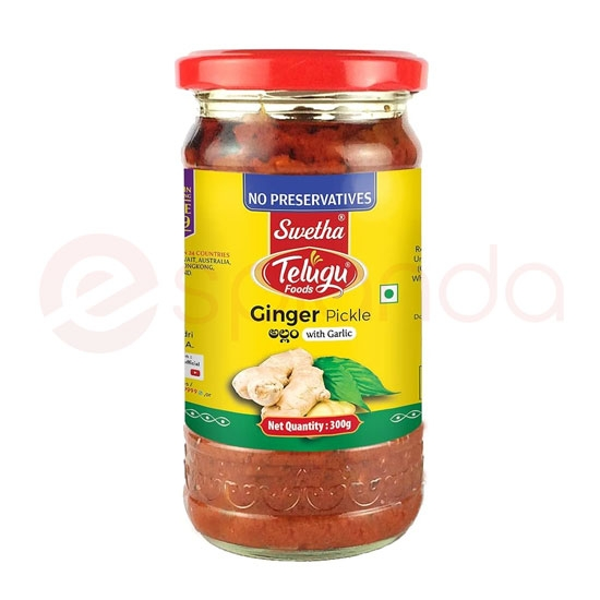 TELUGU GINGER PICKLE:300G