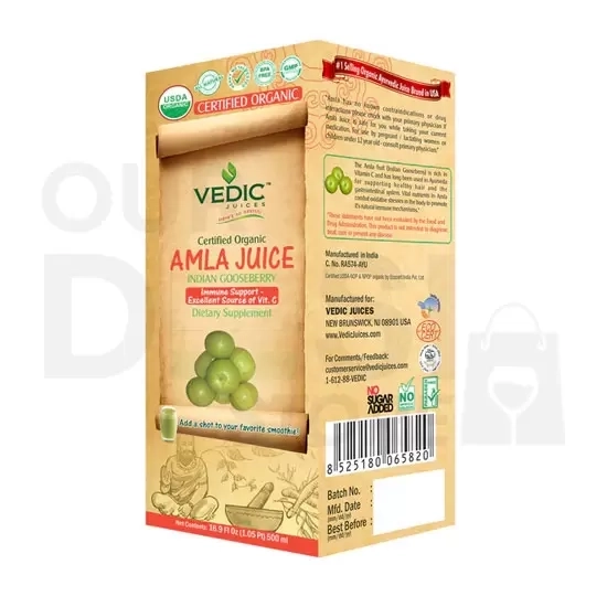 Vedic Amla Juice : 1 Ltr