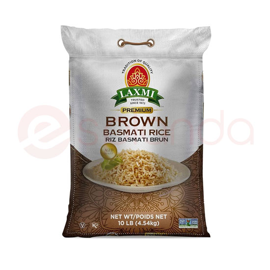 LAXMI BROWN BASMATI RICE: 2LB