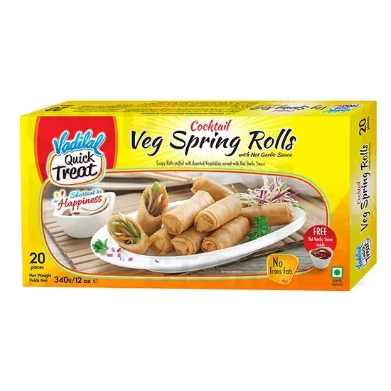 Vadilal Spring Rolls : 560 G