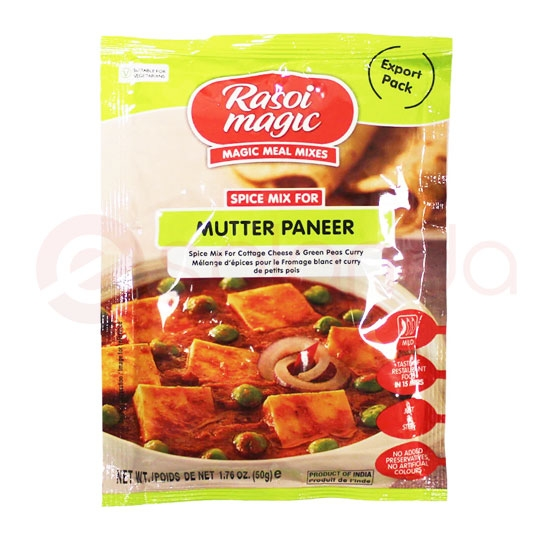 RASOI MAGIC MUTTER PANEER :50G