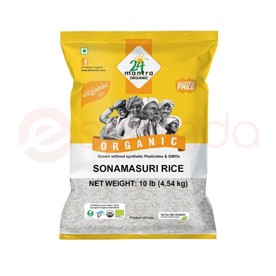 24 MANTRA SONAMASURI RICE:10LB