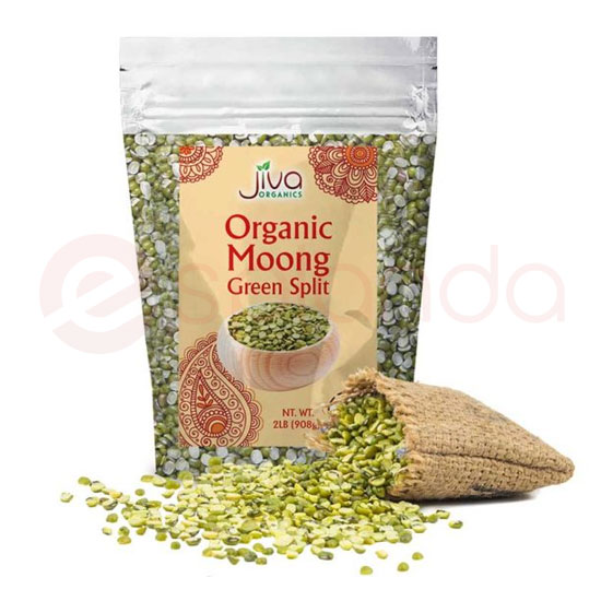 JIVA MOONG SPLIT GREEN:2LB
