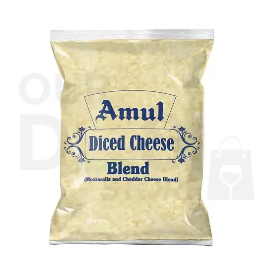 Amul Diced Cheese Blend: 1kg