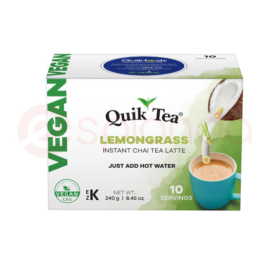QUIK TEA VEGAN LEMONGRASS:240G