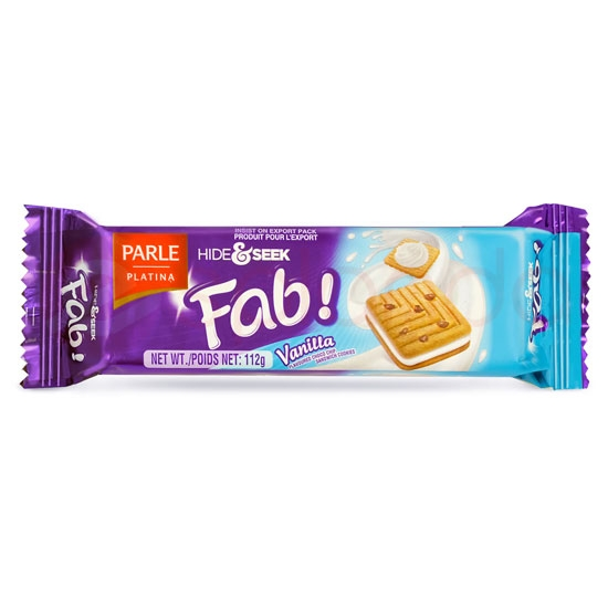 PARLE FAB VANILLA: 400GM