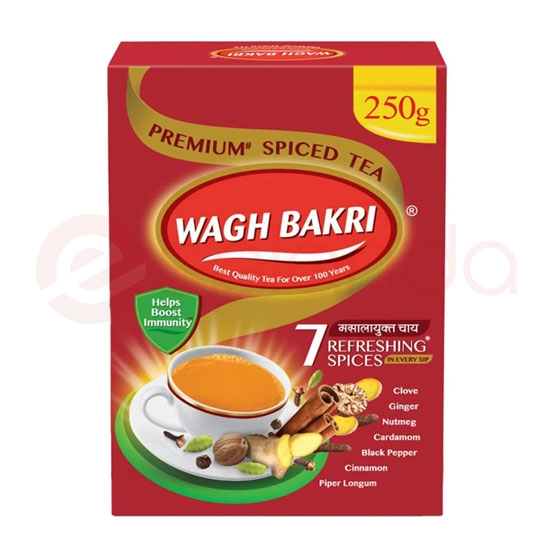 WAGH BAKRI MASALA CHAI: 250GM