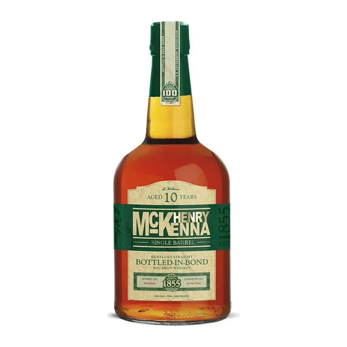 Henry Mckenna 10 Year Bourbon, 750 ML