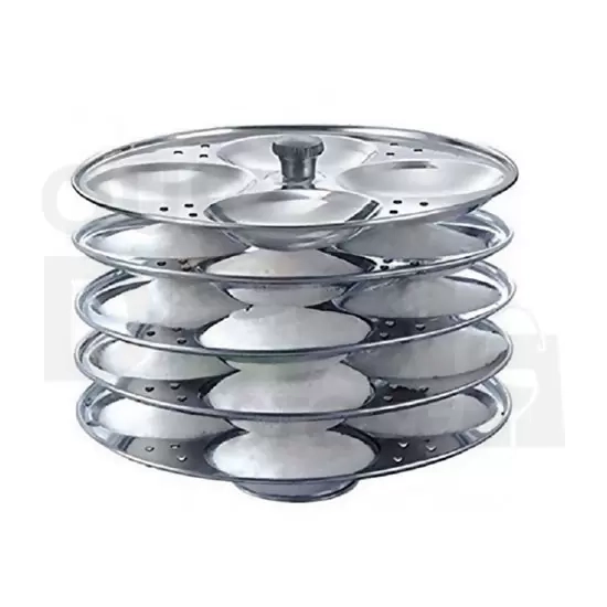 STAINLESS STEEL IDLI STAND : O