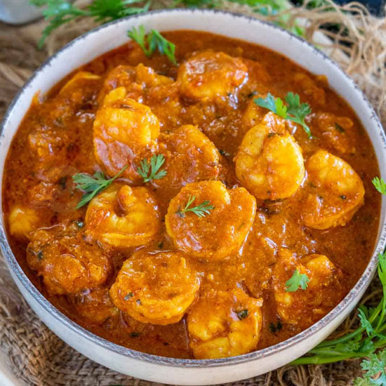 Shrimp or Fish Masala