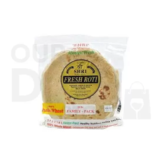 SHREE ROTI FAMILY PACK : 25PCS
