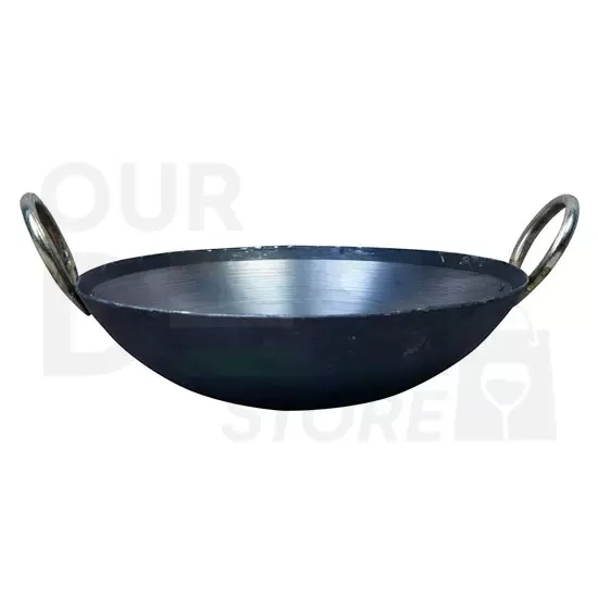 IRON KADHAI: 9 INCH