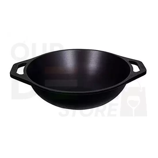 IRON KADHAI: 10.5 INCH