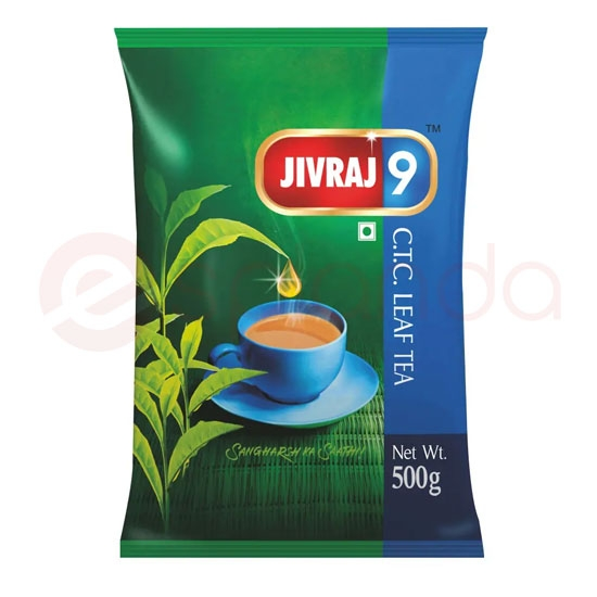 JIVRAJ 9 CTC TEA : 454 GM