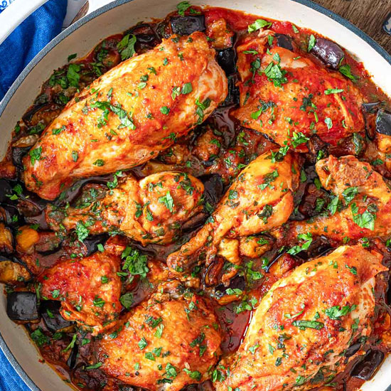 Eggplant Chicken