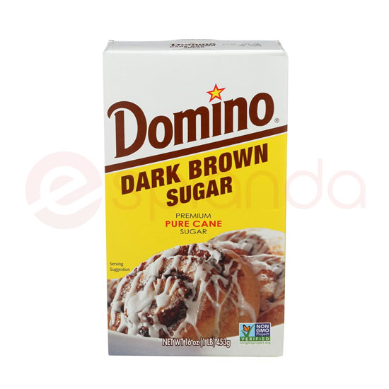 DOMINO DARK BROWN SUGAR : 1 LB