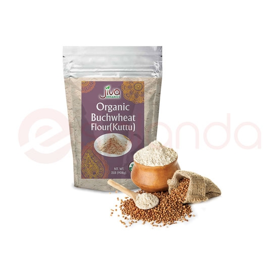 JIVA ORG. BUCKWHEAT FLOUR: 2LB