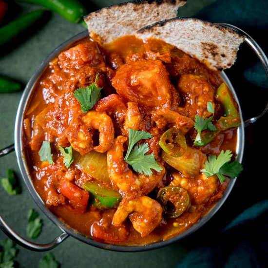 Shrimp or Fish Balti