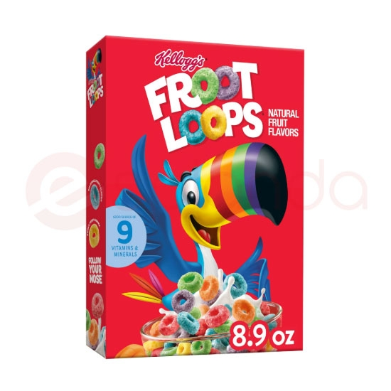 KELLOGGS FROOT LOOPS: 8.9OZ