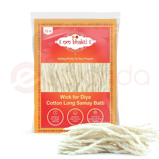 BHAKTI COTTON WICKS LONG : 1PK