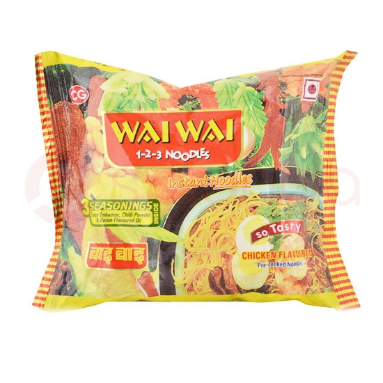 WAI WAI CHICKEN NOODLES: 70 G