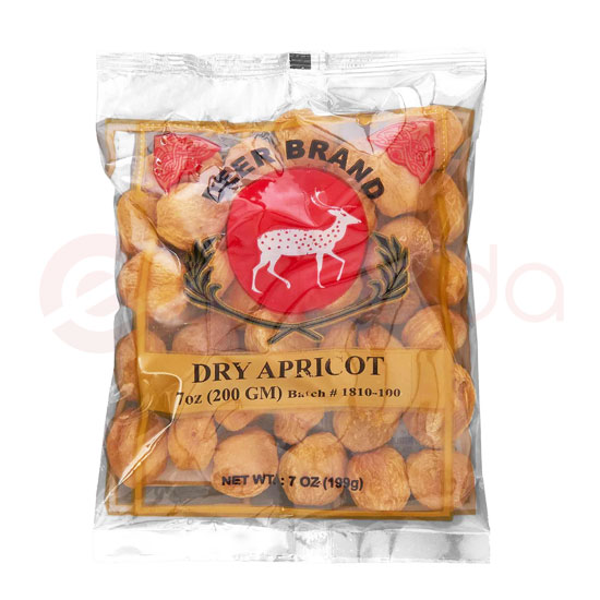 DEER DRY APRICOTS: 11OZ